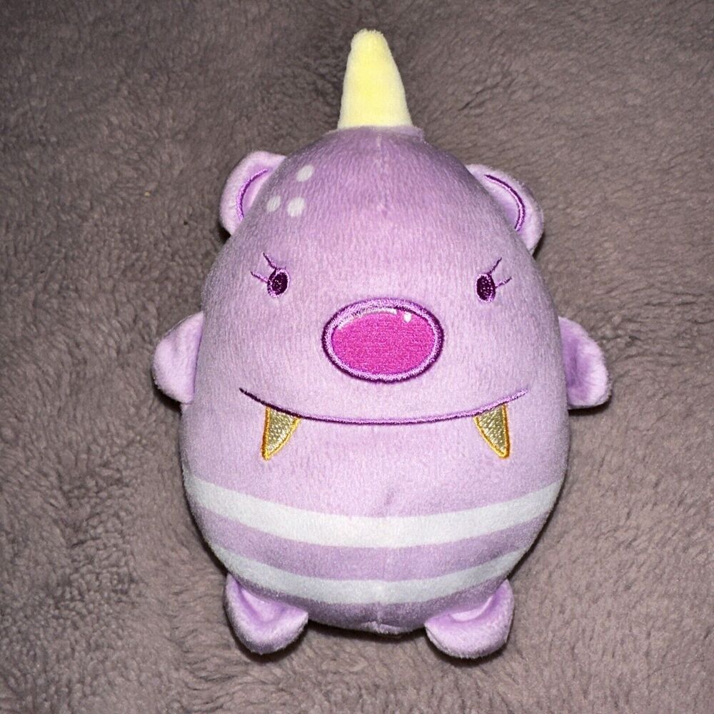 Moriah Elizabeth 6” Mini Mystery Plush Bumblebear Purple Monster Unicorn Mei